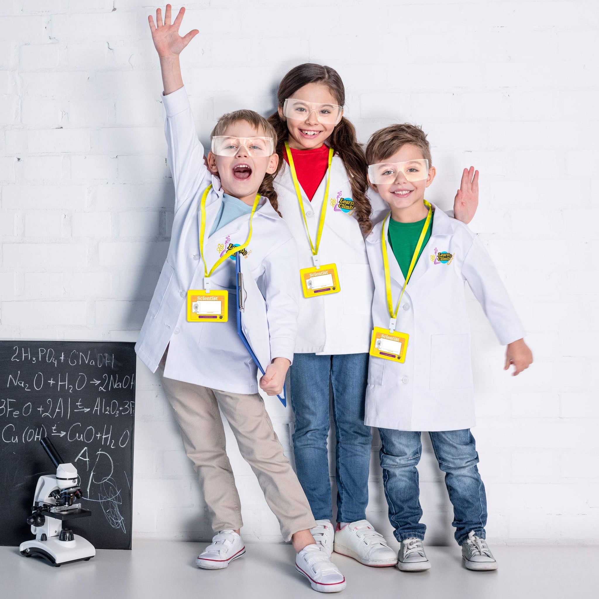 Scientist lab coat costume on sale child