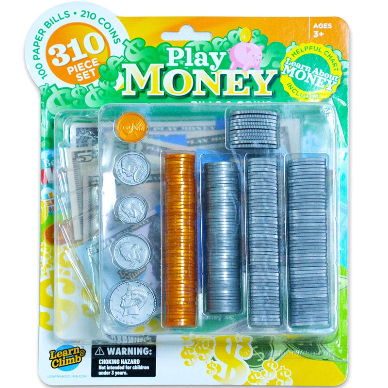 Kids Fake Play Money Notes Pound Coins Educational Fun Budgeting Home  Learning